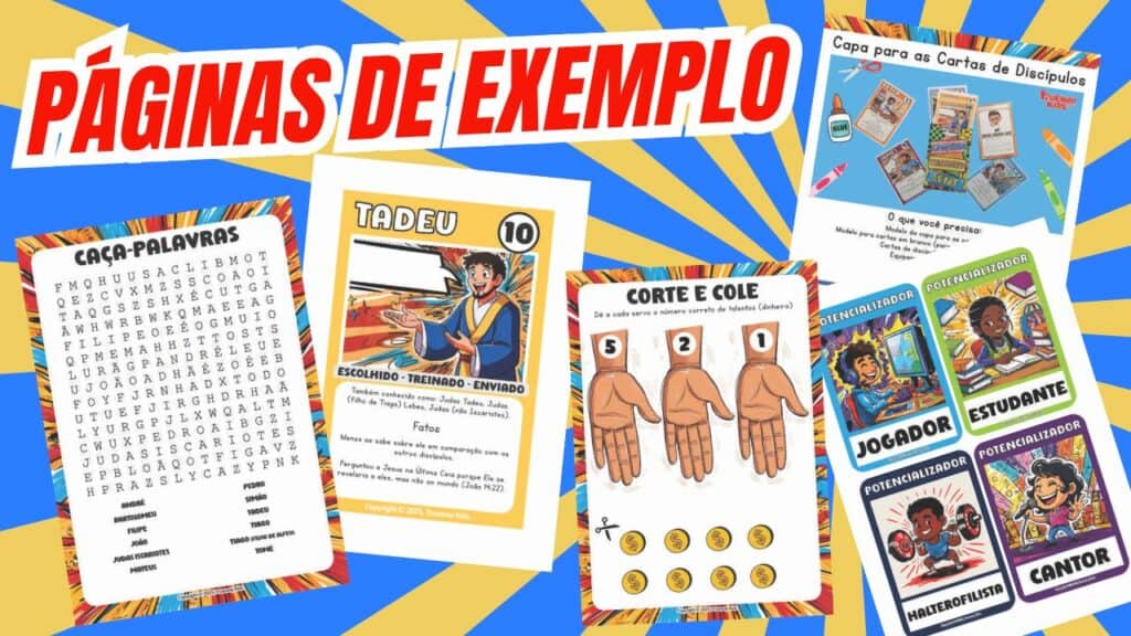 Explore atividades envolventes e materiais para impressão da lição Trueway Kids sobre Jesus enviando seus discípulos. Ensine as crianças sobre a Grande Comissão e a Armadura de Deus com recursos divertidos e práticos. Baixe a lição gratuita hoje mesmo