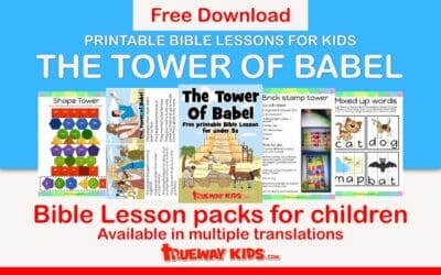 The Tower of Babel – Free printable Bible lesson for kids