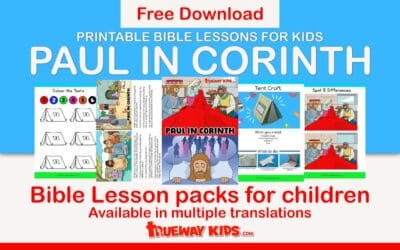 Paul in Corinth – Bible lessons for kids