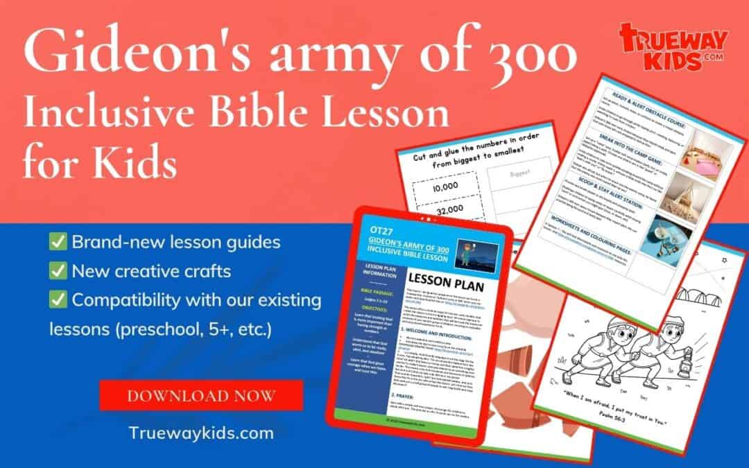 Gideon and the 300 (Inclusive Bible Lesson for Kids)