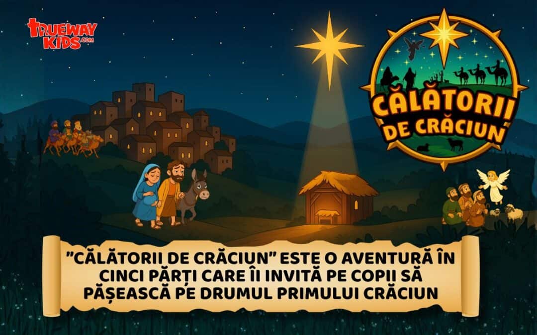 ”Călătorii de Crăciun” este o aventură în cinci părți care îi invită pe copii să pășească pe drumul primului Crăciun. Ei vor călători împreună cu Maria și Iosif spre Betleem, vor auzi îngerii vestind vestea cea bună, se vor grăbi alături de păstori să vadă noul Rege născut și vor urma steaua împreună cu magii. Fiecare pas arată spre planul lui Dumnezeu de mântuire și duce la cea mai mare călătorie dintre toate: aceea că Isus a venit să fie cu noi — Emanuel.