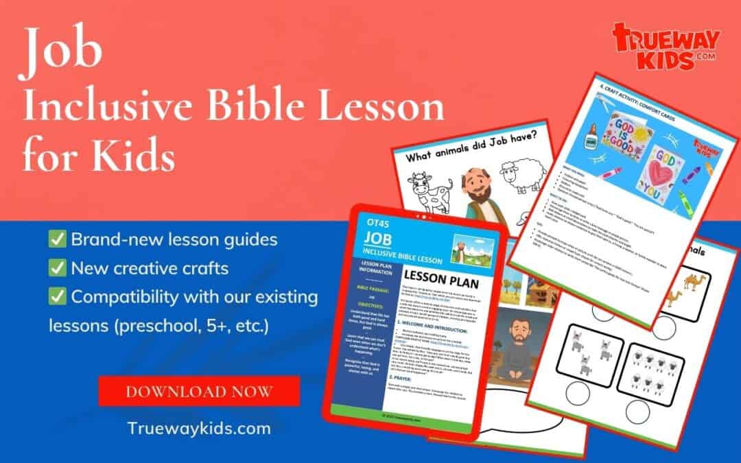 Help children understand that life brings both happy and hard days—but God is always good, always powerful, and always with us. This SEND-friendly lesson includes hands-on activities, sensory play, simplified storytelling, and visual-learning tools to make Job’s story accessible to every child. Perfect for Sunday school, homeschool, and children’s ministries. Printable worksheets, crafts, and a complete step-by-step lesson plan included—download now!