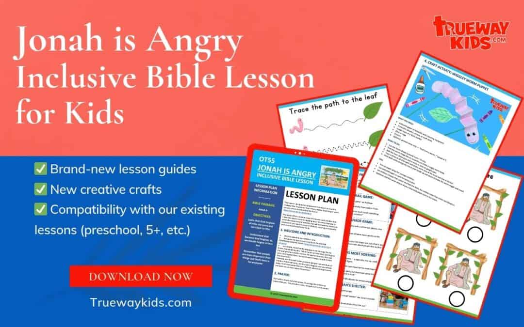 Help children discover that God’s love is for everyone—and that forgiveness is something He wants us to share. This SEND-friendly lesson explores Jonah chapter 4 through sensory play, movement, visual supports, and interactive storytelling, making the message accessible and meaningful for all learners. Perfect for Sunday school, homeschool, and children’s ministries.