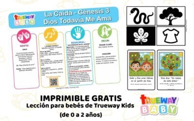 La Caída – Dios Todavía Me Ama (Lección Bíblica para Bebés 0–2)
