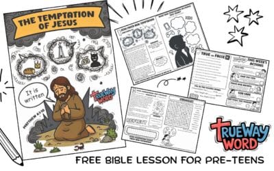 The Temptation of Jesus | Free Preteen Bible Lesson (Matthew 4)