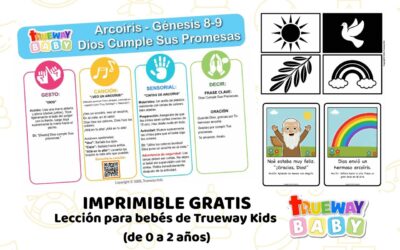 El Arcoíris – Dios Cumple Sus Promesas (Lección Bíblica para Bebés)