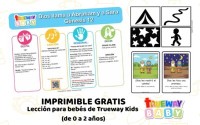 Dios llama a Abraham y a Sara – Lección Bíblica para Bebés (Génesis 12)
