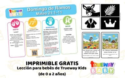 Domingo de Ramos – Lección Bíblica para Bebés