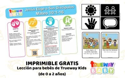 Jesús Elige a Sus Discípulos – Lección Bíblica para Bebés (Mateo 10)