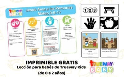 Jesús Llama a Mateo – Jesús Ama a las Personas (Lección Bíblica para Bebés)