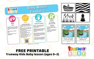 Baby Moses – Baby Bible Lesson
