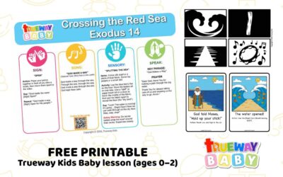 Crossing the Red Sea – Baby Bible Lesson