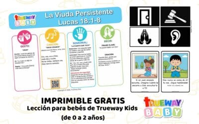 La Viuda Persistente – Lección Bíblica para Bebés
