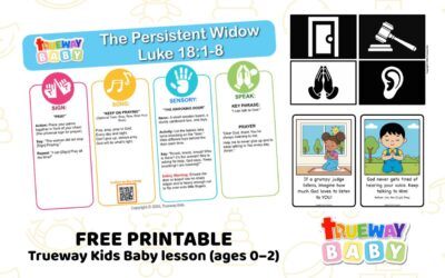 The Persistent Widow – Baby Bible Lesson