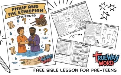 Philip and the Ethiopian – Bible Lesson for Preteens | Acts 8:26–40