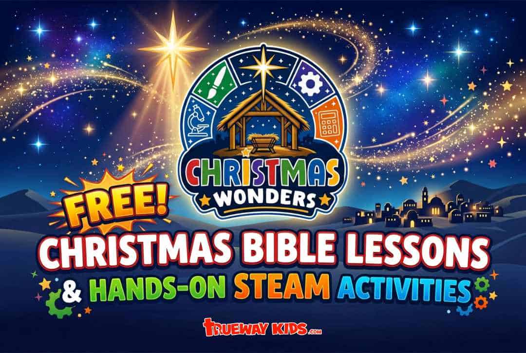 Download Christmas Wonders, a free five-part Christmas Bible lesson series for children aged 6–11, featuring STEAM challenges, crafts, worksheets, videos and printable activities.