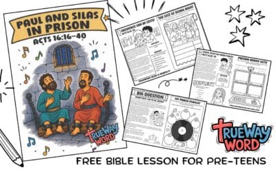Paul and Silas in Prison – Bible Lesson for Preteens | Acts 16:16–40