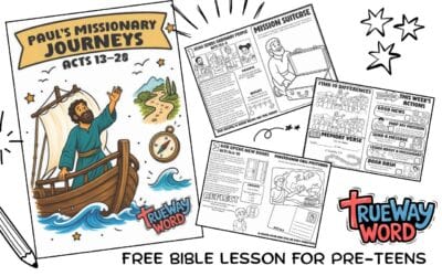 Paul’s Missionary Journeys – Bible Lesson for Preteens | Acts 13–28