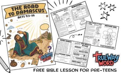 The Road to Damascus – Bible Lesson for Preteens | Acts 9:1–19